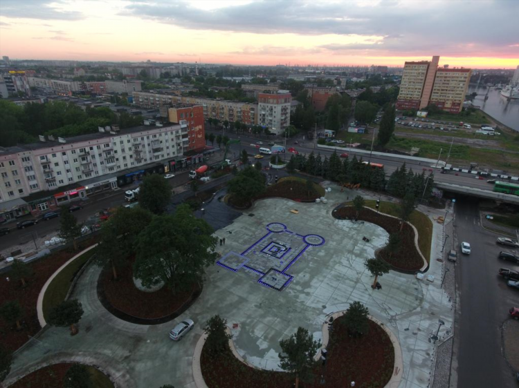 Калининград с высоты птичьего полета