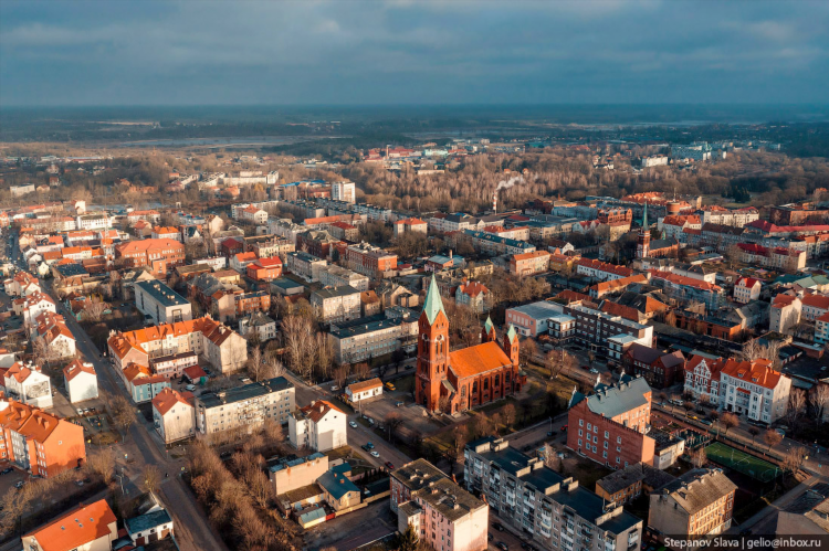 Площадь города калининград в кв км