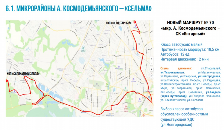 Время автобуса в калининграде