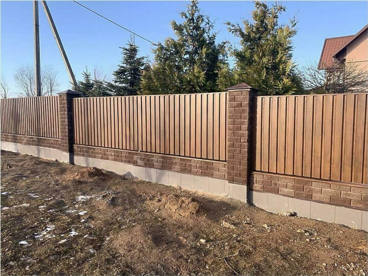 Забор 3д в калининграде